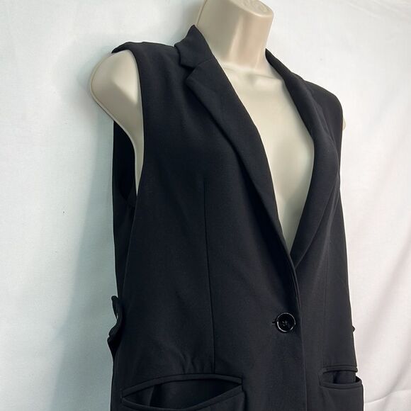 Club Monaco black belted vest size XS - Picture 2 of 14